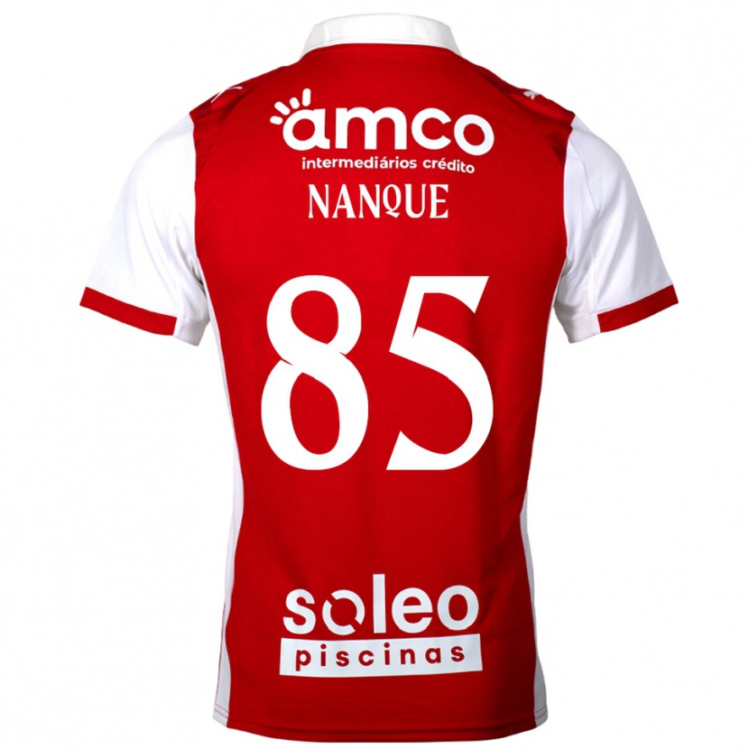 Danxen Herren Edgar Nanque #85 Rot Weiß Heimtrikot Trikot 2025/26 T-Shirt Österreich