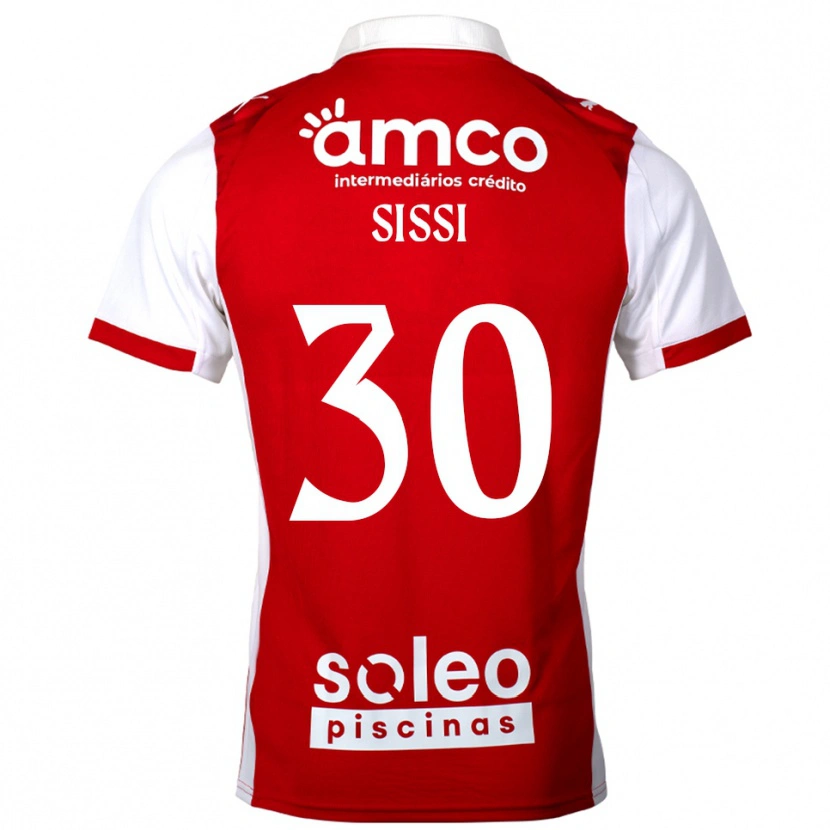 Danxen Herren Sissi #30 Rot Weiß Heimtrikot Trikot 2025/26 T-Shirt Österreich
