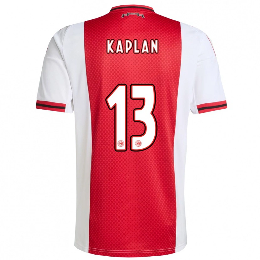 Danxen Herren Ahmetcan Kaplan #13 Rot Weiß Heimtrikot Trikot 2025/26 T-Shirt Österreich