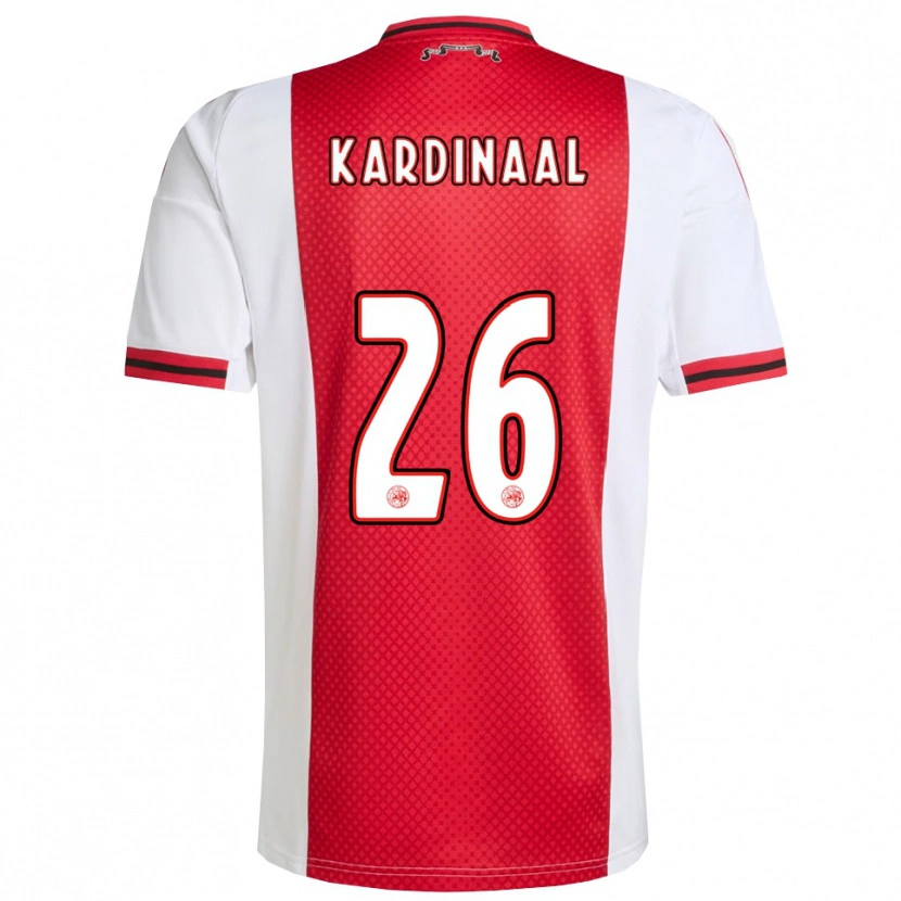 Danxen Herren Isa Kardinaal #26 Rot Weiß Heimtrikot Trikot 2025/26 T-Shirt Österreich