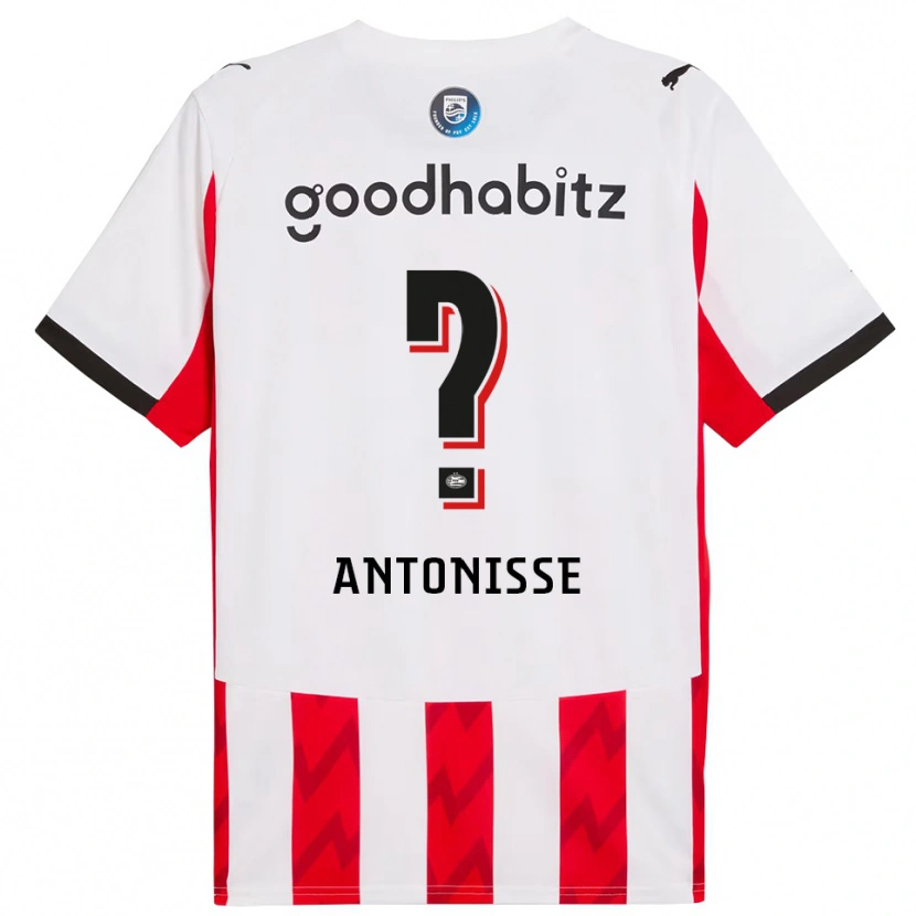 Danxen Herren Jeremy Antonisse #0 Rot Weiß Heimtrikot Trikot 2025/26 T-Shirt Österreich