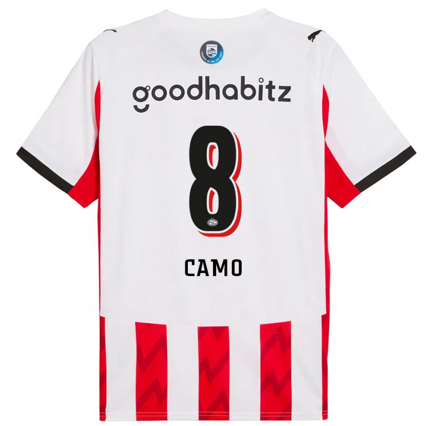 Danxen Herren Adin Camo #8 Rot Weiß Heimtrikot Trikot 2025/26 T-Shirt Österreich
