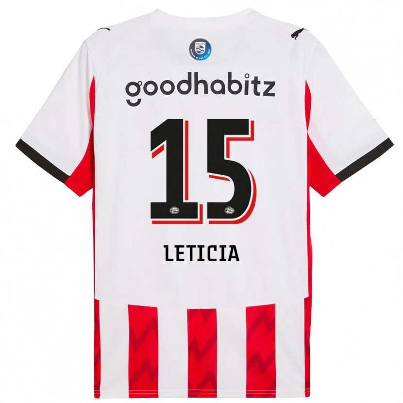 Danxen Herren Brazil Bra Leticia #15 Rot Weiß Heimtrikot Trikot 2025/26 T-Shirt Österreich