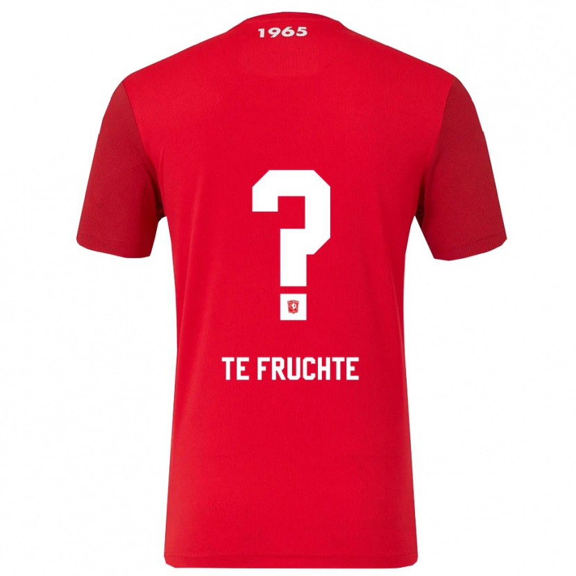 Danxen Herren Jonah Te Fruchte #0 Rot Weiß Heimtrikot Trikot 2025/26 T-Shirt Österreich