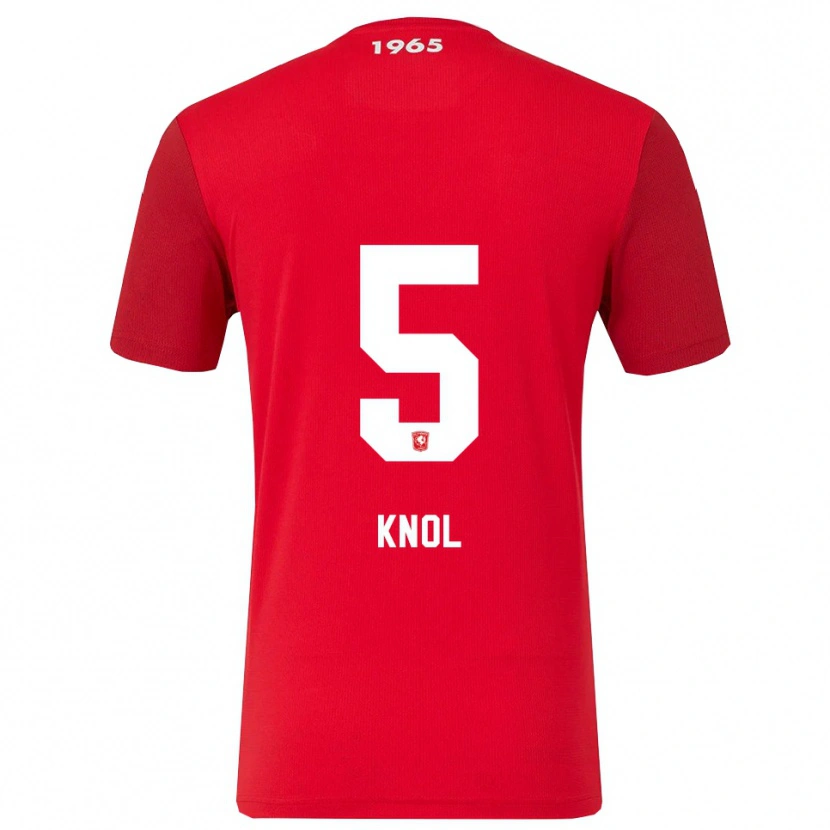 Danxen Herren Anna Knol #5 Rot Weiß Heimtrikot Trikot 2025/26 T-Shirt Österreich