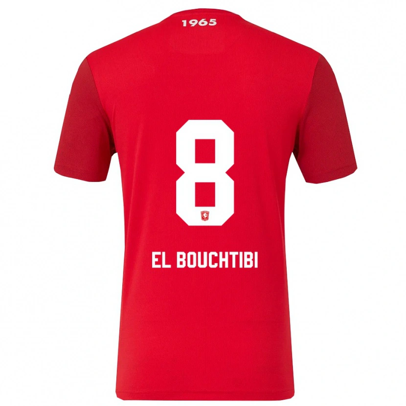 Danxen Herren Ilias El Bouchibti #8 Rot Weiß Heimtrikot Trikot 2025/26 T-Shirt Österreich