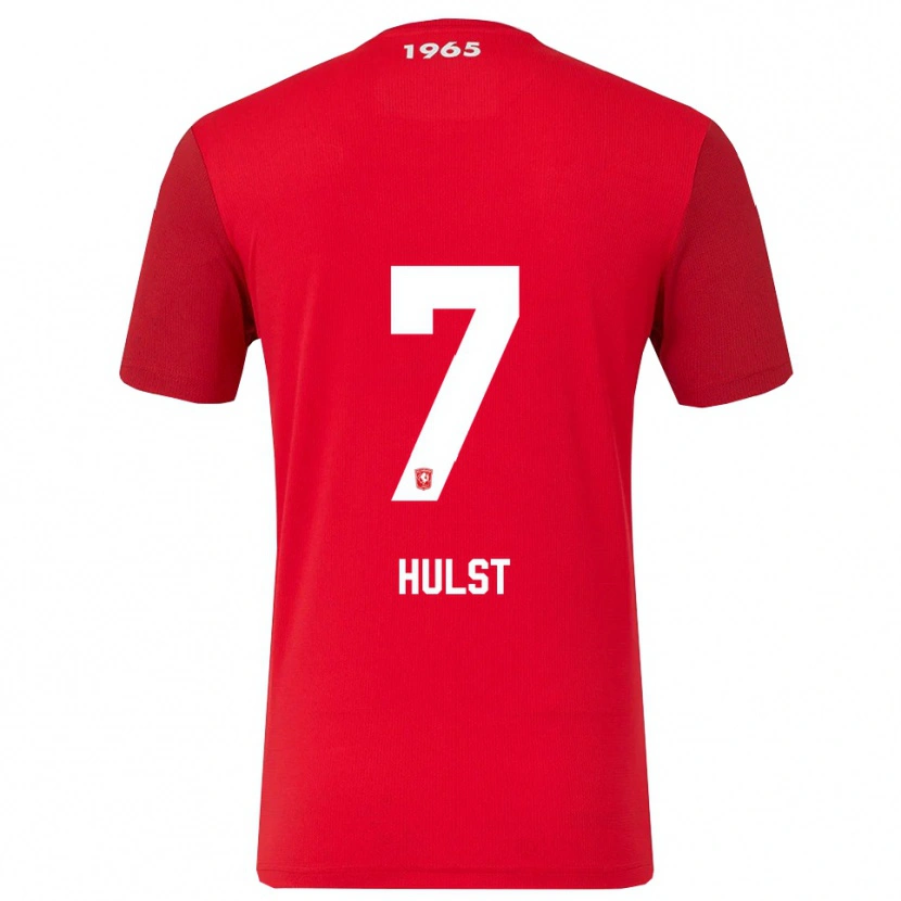 Danxen Herren Charlotte Hulst #7 Rot Weiß Heimtrikot Trikot 2025/26 T-Shirt Österreich