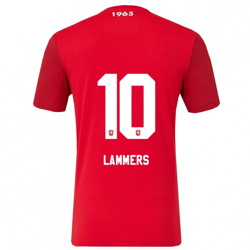 Danxen Herren Sam Lammers #10 Rot Weiß Heimtrikot Trikot 2025/26 T-Shirt Österreich