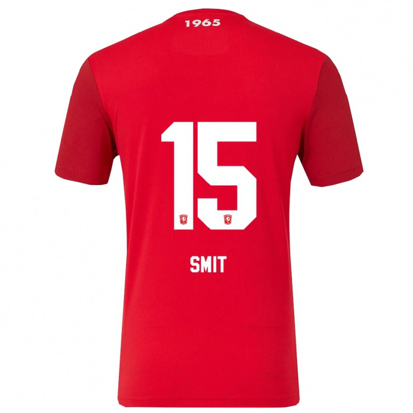 Danxen Herren Mauro Smit #15 Rot Weiß Heimtrikot Trikot 2025/26 T-Shirt Österreich