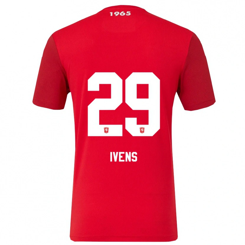 Danxen Herren Rose Ivens #29 Rot Weiß Heimtrikot Trikot 2025/26 T-Shirt Österreich