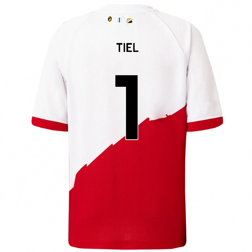 Danxen Herren Mick Tiel #1 Weiß Rot Heimtrikot Trikot 2025/26 T-Shirt Österreich