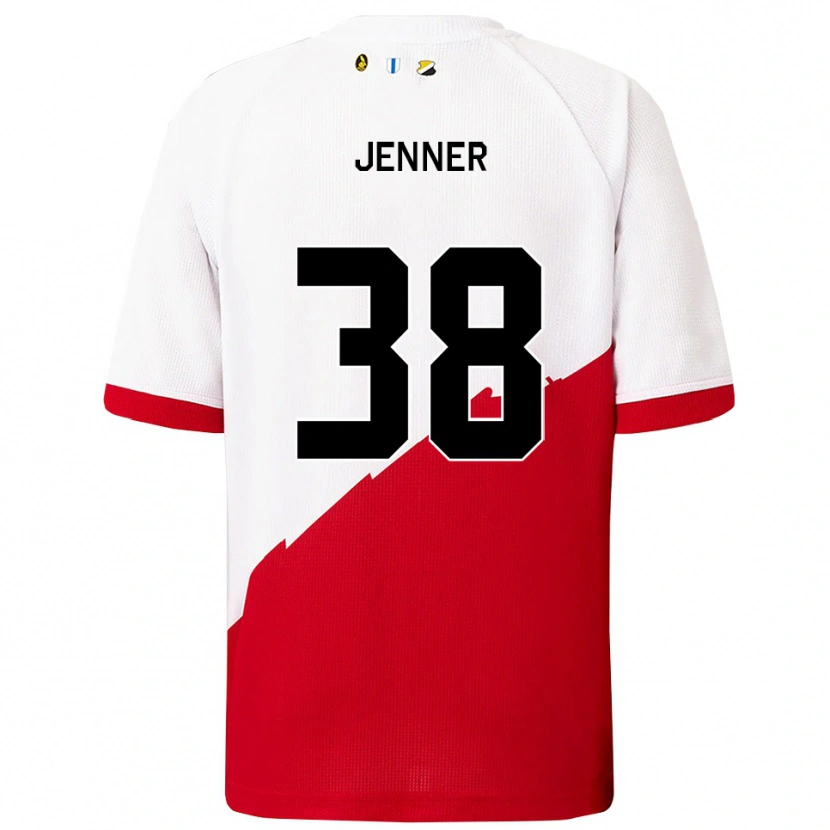 Danxen Herren Ivar Jenner #38 Weiß Rot Heimtrikot Trikot 2025/26 T-Shirt Österreich