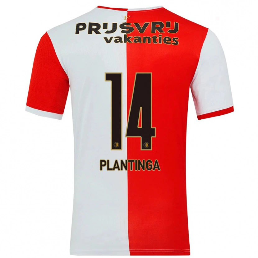 Danxen Herren Boaz Plantinga #14 Rot Weiß Heimtrikot Trikot 2025/26 T-Shirt Österreich