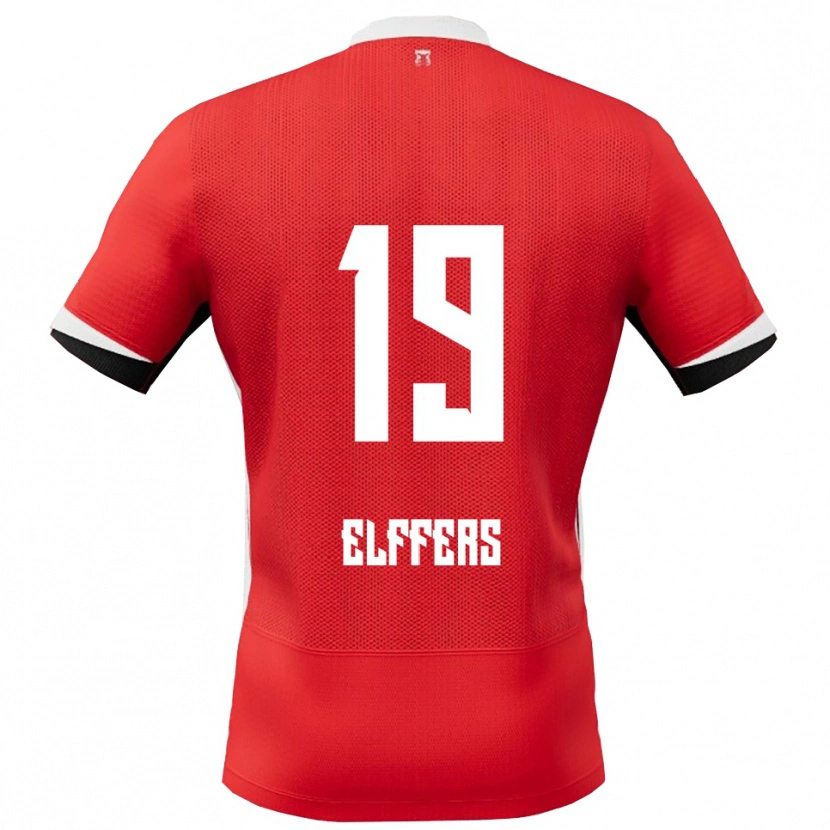 Danxen Herren Timme Elffers #19 Rot Weiß Heimtrikot Trikot 2025/26 T-Shirt Österreich