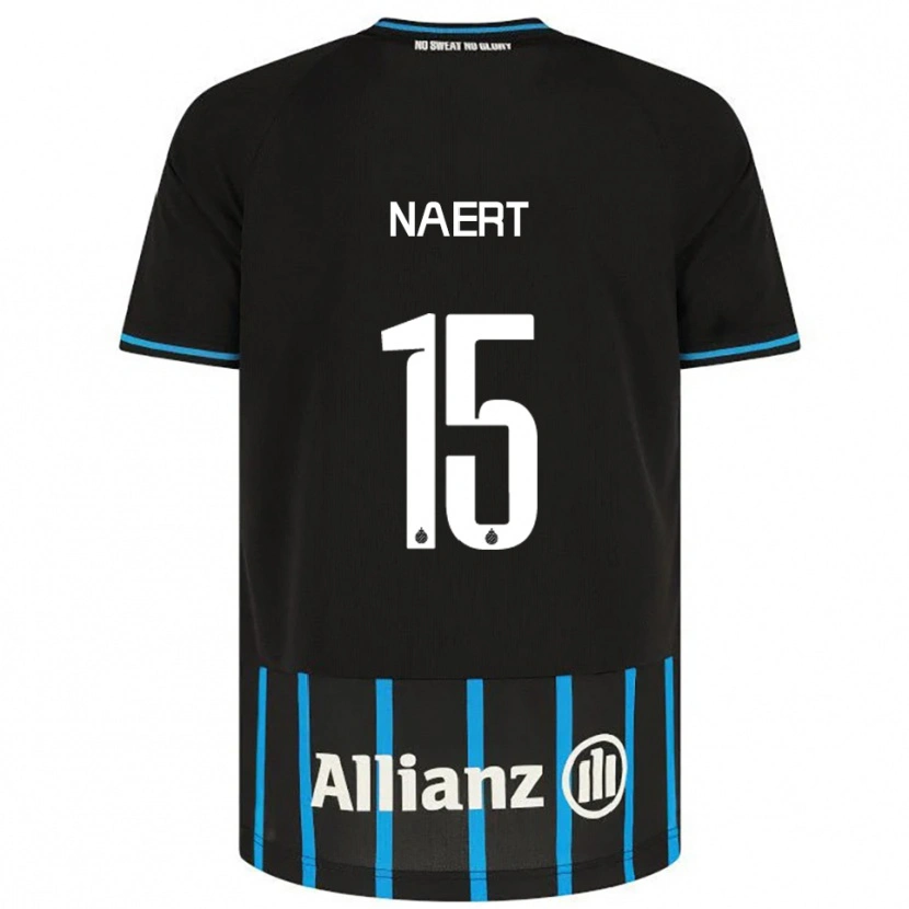 Danxen Herren Stan Naert #15 Schwarz Blau Heimtrikot Trikot 2025/26 T-Shirt Österreich
