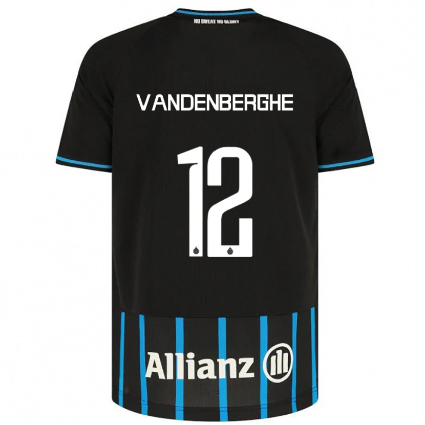 Danxen Herren Xander Vandenberghe #12 Schwarz Blau Heimtrikot Trikot 2025/26 T-Shirt Österreich