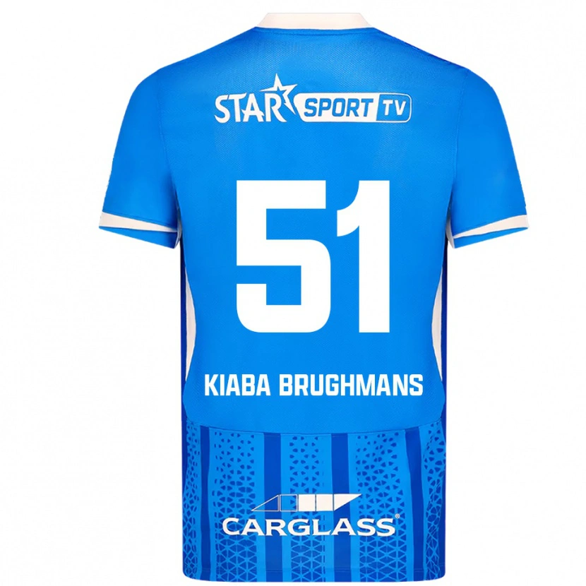Danxen Herren Lucca Brughmans #51 Blau Weiß Heimtrikot Trikot 2025/26 T-Shirt Österreich