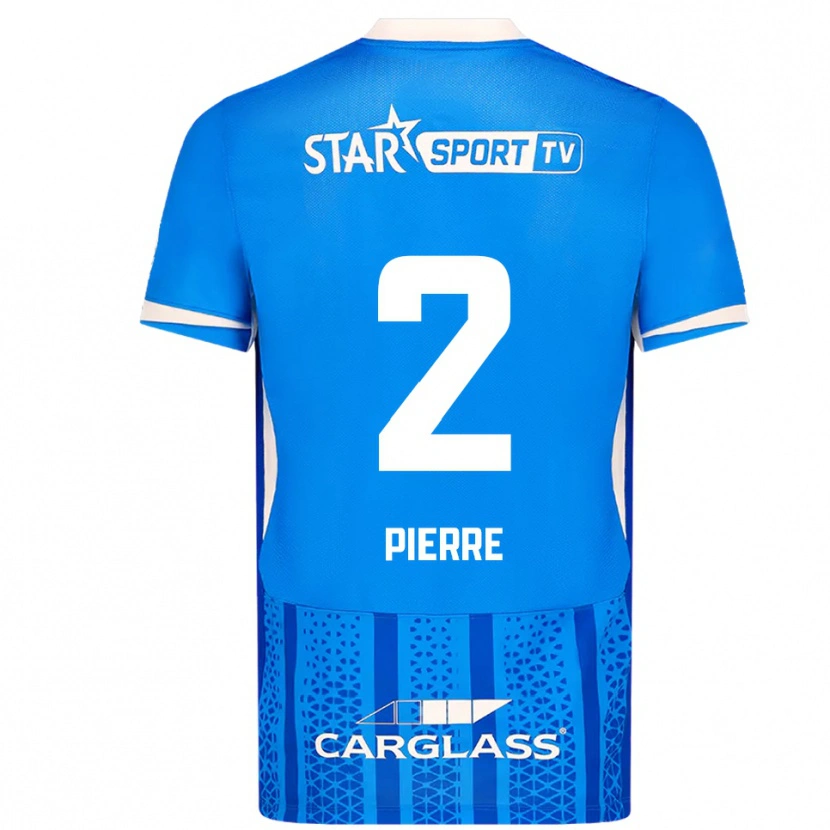 Danxen Herren Kayden Pierre #2 Blau Weiß Heimtrikot Trikot 2025/26 T-Shirt Österreich