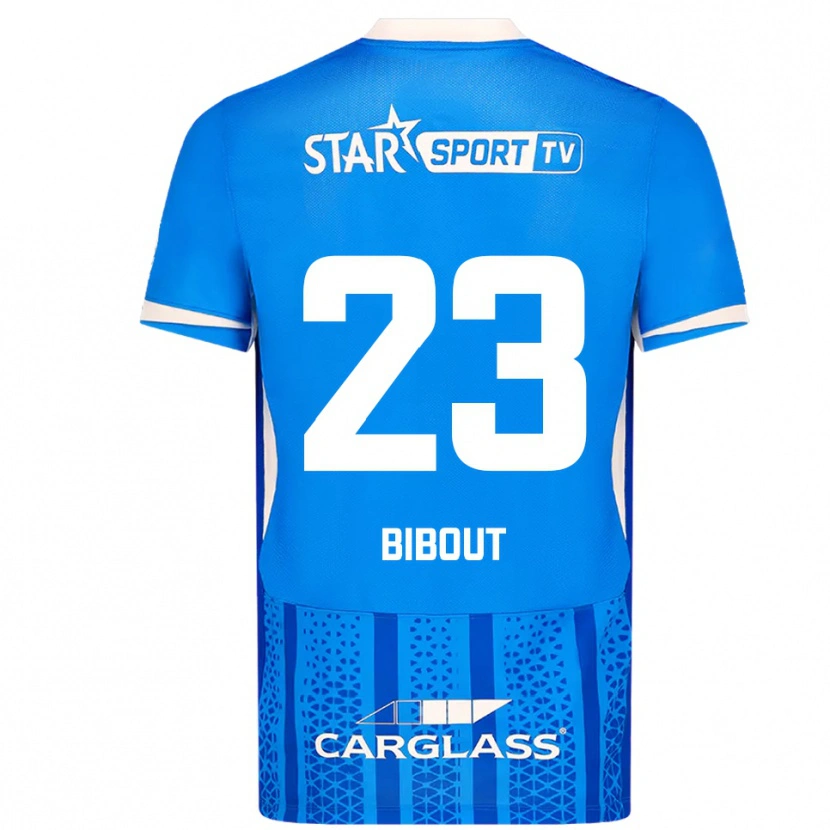 Danxen Herren Aaron Bibout #23 Blau Weiß Heimtrikot Trikot 2025/26 T-Shirt Österreich