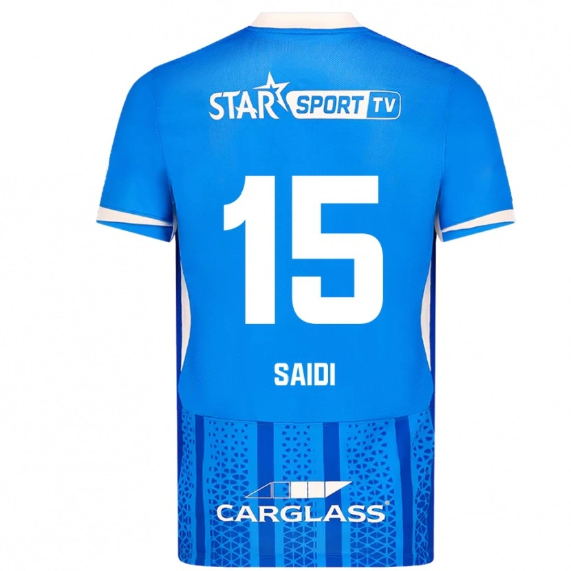 Danxen Herren Assil Saidi #15 Blau Weiß Heimtrikot Trikot 2025/26 T-Shirt Österreich