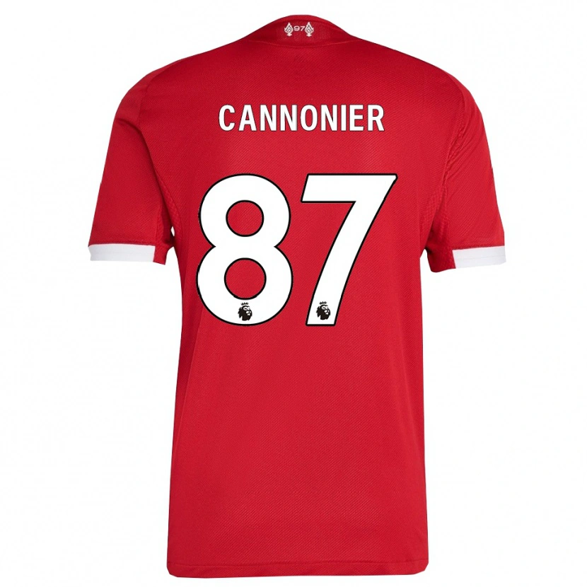 Danxen Herren Oakley Cannonier #87 Rot Weiß Heimtrikot Trikot 2025/26 T-Shirt Österreich