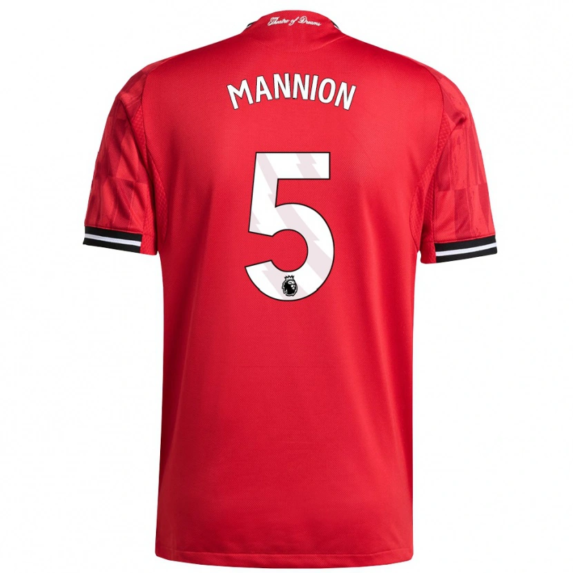 Danxen Herren Aoife Mannion #5 Rot Schwarz Weiß Heimtrikot Trikot 2025/26 T-Shirt Österreich