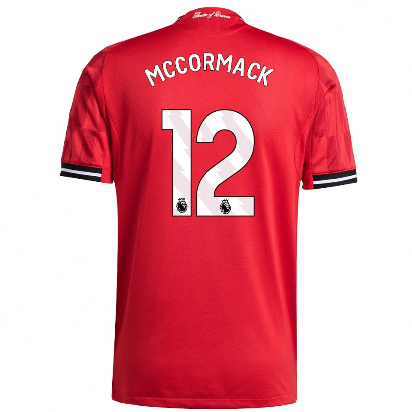 Danxen Herren Rafe Mccormack #12 Rot Schwarz Weiß Heimtrikot Trikot 2025/26 T-Shirt Österreich