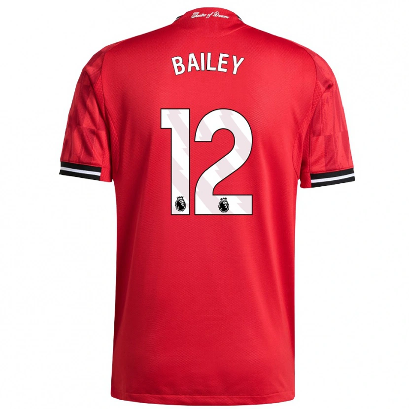 Danxen Herren James Bailey #12 Rot Schwarz Weiß Heimtrikot Trikot 2025/26 T-Shirt Österreich