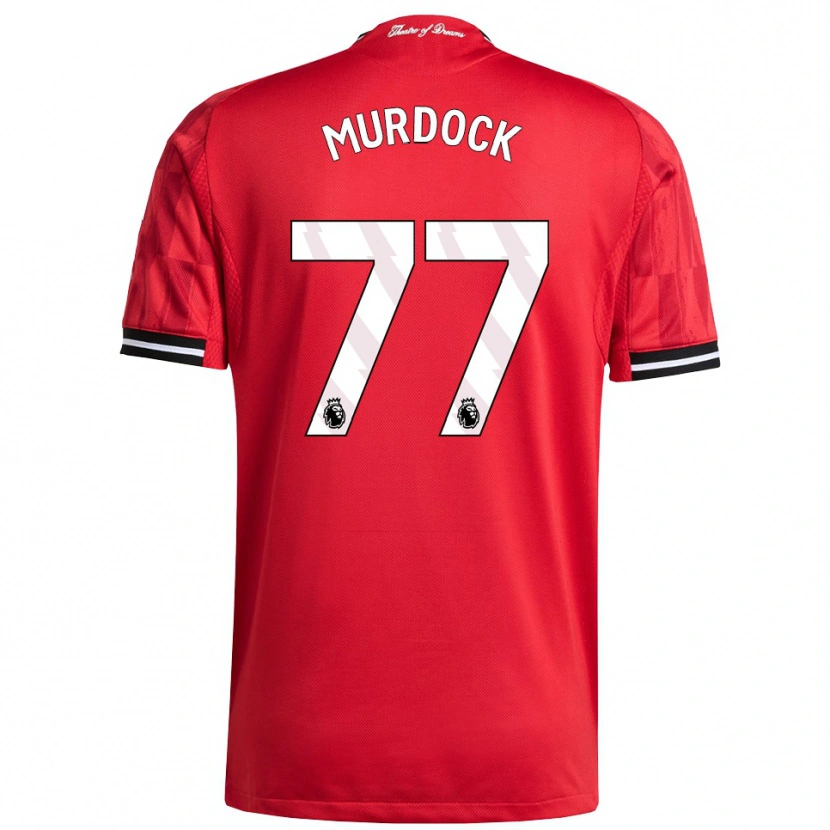 Danxen Herren Will Murdock #77 Rot Schwarz Weiß Heimtrikot Trikot 2025/26 T-Shirt Österreich