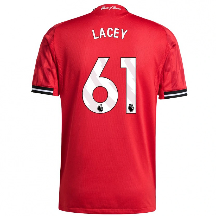Danxen Herren Shea Lacey #61 Rot Schwarz Weiß Heimtrikot Trikot 2025/26 T-Shirt Österreich