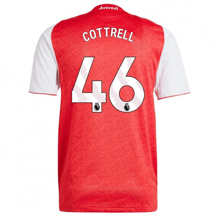 Danxen Herren Ben Cottrell #46 Rot Weiß Heimtrikot Trikot 2025/26 T-Shirt Österreich