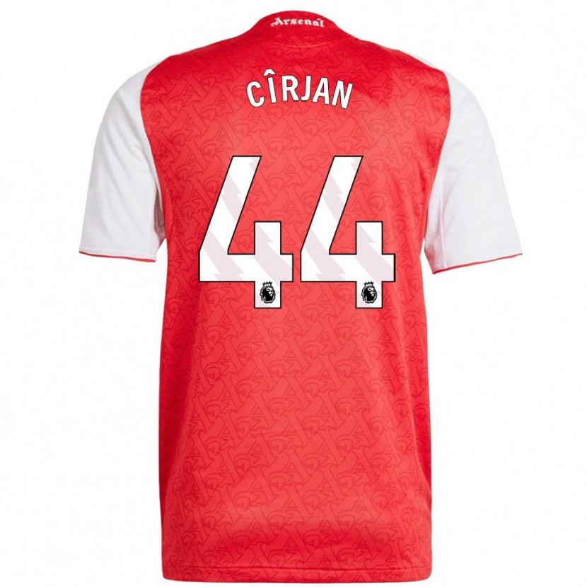 Danxen Herren Catalin Cîrjan #44 Rot Weiß Heimtrikot Trikot 2025/26 T-Shirt Österreich