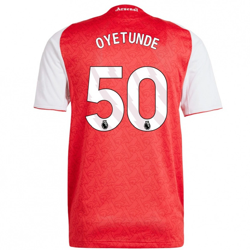 Danxen Herren Daniel Oyetunde #50 Rot Weiß Heimtrikot Trikot 2025/26 T-Shirt Österreich