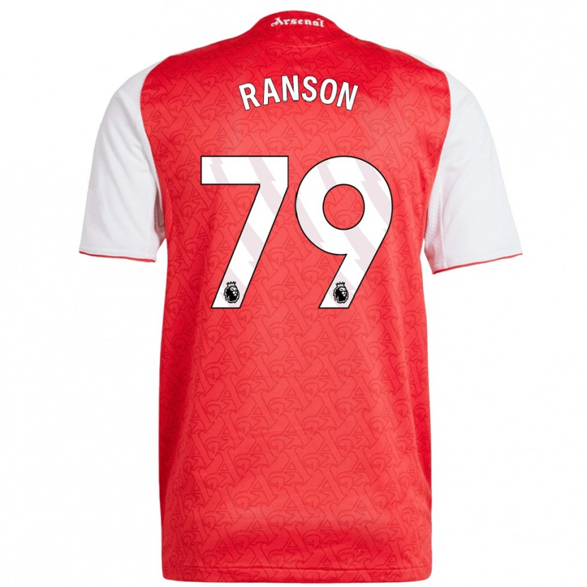 Danxen Herren Khari Ranson #79 Rot Weiß Heimtrikot Trikot 2025/26 T-Shirt Österreich