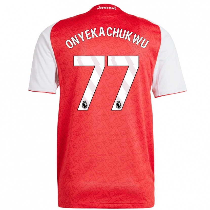 Danxen Herren Samuel Onyekachukwu #77 Rot Weiß Heimtrikot Trikot 2025/26 T-Shirt Österreich