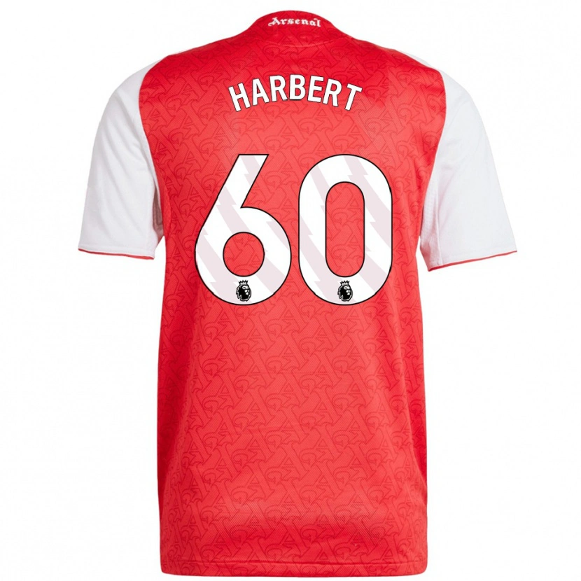 Danxen Herren Laila Harbert #60 Rot Weiß Heimtrikot Trikot 2025/26 T-Shirt Österreich