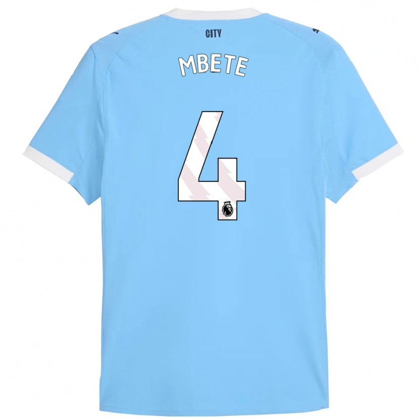 Danxen Herren Luke Mbete #4 Himmelblau Weiß Heimtrikot Trikot 2025/26 T-Shirt Österreich