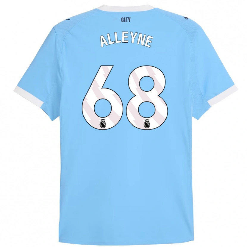 Danxen Herren Max Alleyne #68 Himmelblau Weiß Heimtrikot Trikot 2025/26 T-Shirt Österreich