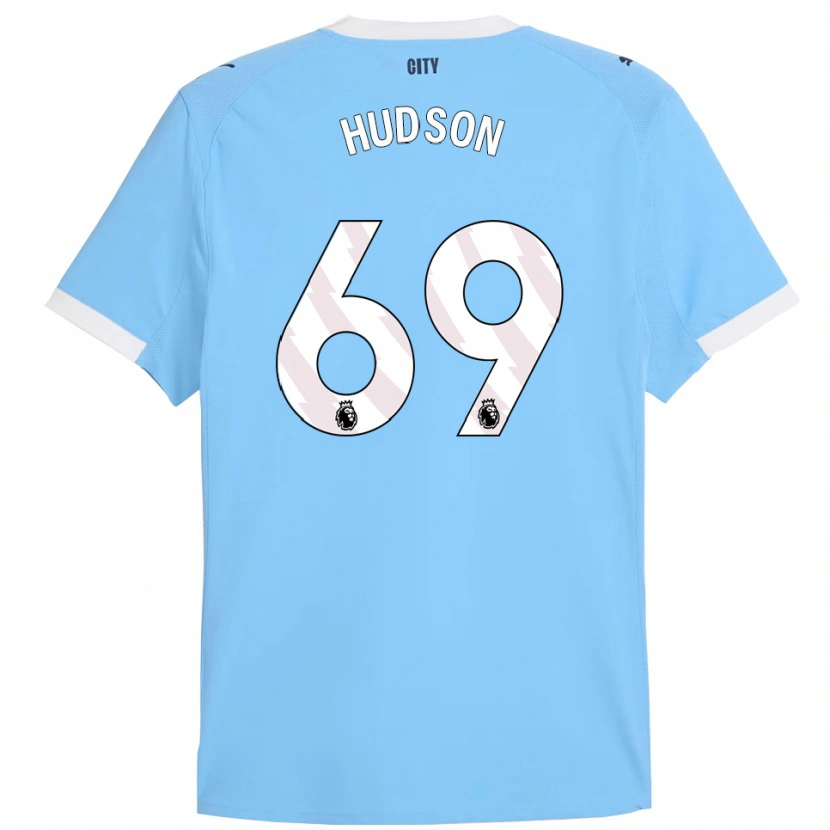 Danxen Herren Max Hudson #69 Himmelblau Weiß Heimtrikot Trikot 2025/26 T-Shirt Österreich