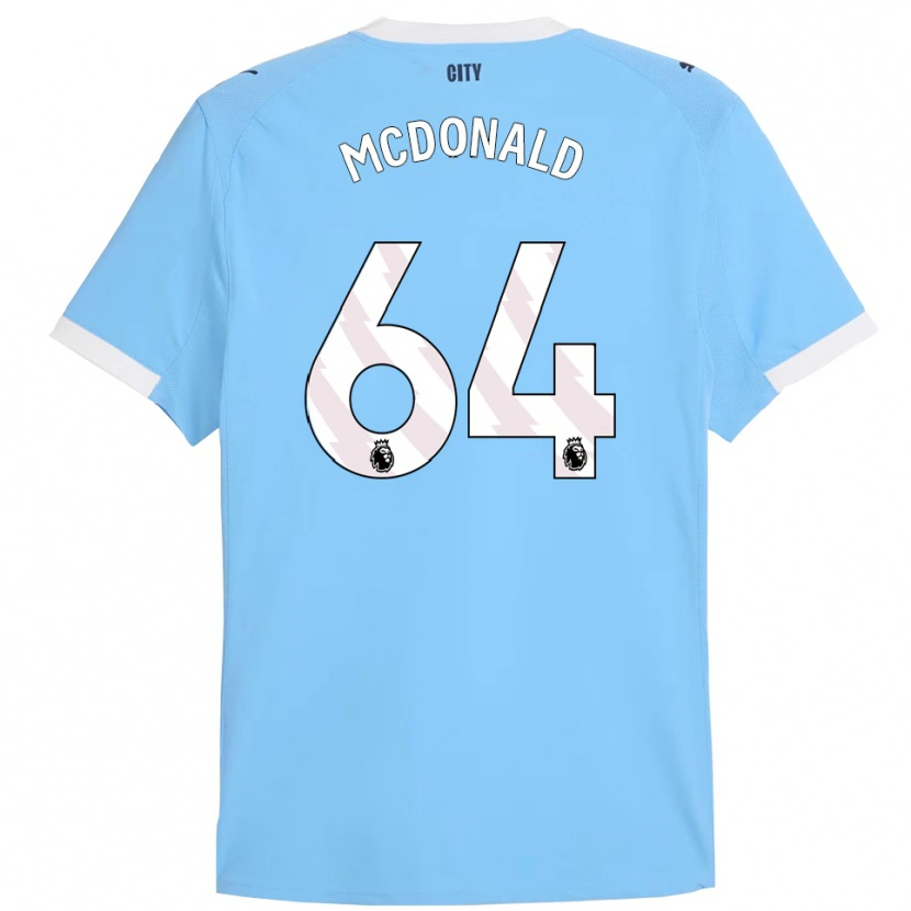 Danxen Herren Rowan Mcdonald #64 Himmelblau Weiß Heimtrikot Trikot 2025/26 T-Shirt Österreich