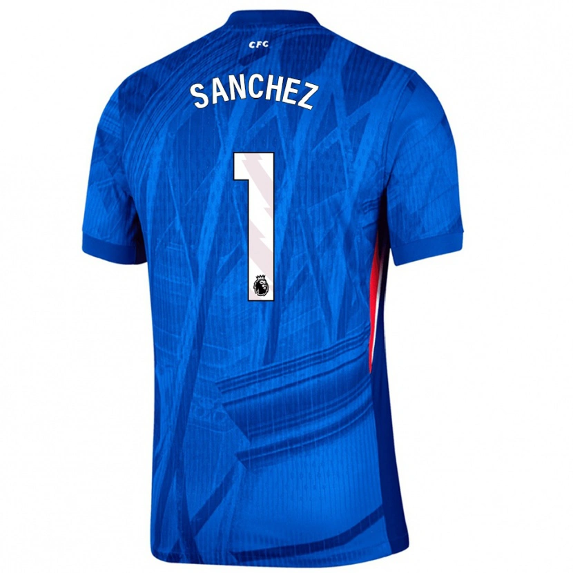 Danxen Herren Robert Sánchez #1 Blau Weiß Heimtrikot Trikot 2025/26 T-Shirt Österreich