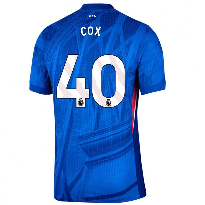 Danxen Herren Katie Cox #40 Blau Weiß Heimtrikot Trikot 2025/26 T-Shirt Österreich