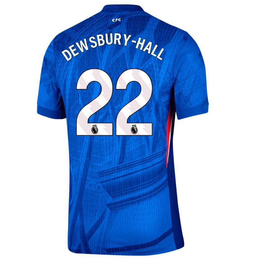 Danxen Herren Kiernan Dewsbury-Hall #22 Blau Weiß Heimtrikot Trikot 2025/26 T-Shirt Österreich
