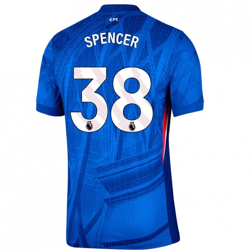Danxen Herren Becky Spencer #38 Blau Weiß Heimtrikot Trikot 2025/26 T-Shirt Österreich