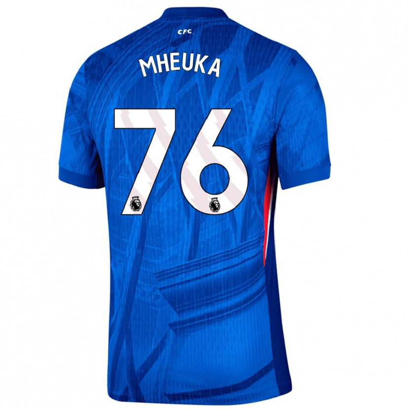 Danxen Herren Shumaira Mheuka #76 Blau Weiß Heimtrikot Trikot 2025/26 T-Shirt Österreich