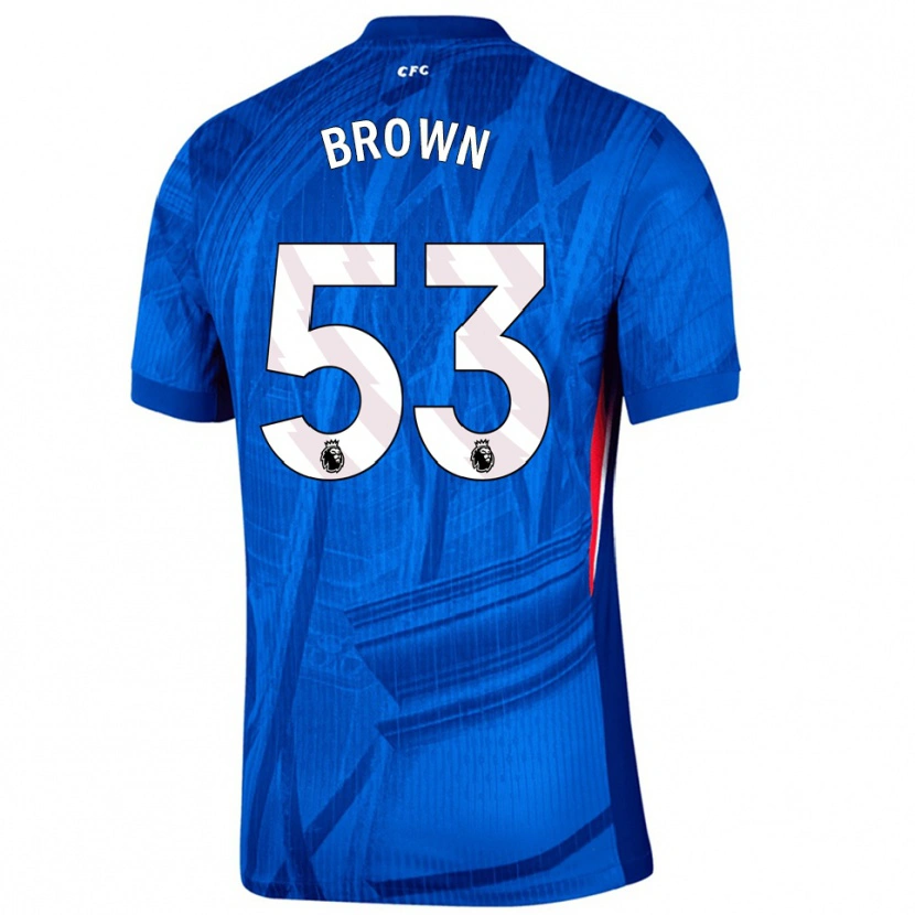 Danxen Herren Lola Brown #53 Blau Weiß Heimtrikot Trikot 2025/26 T-Shirt Österreich
