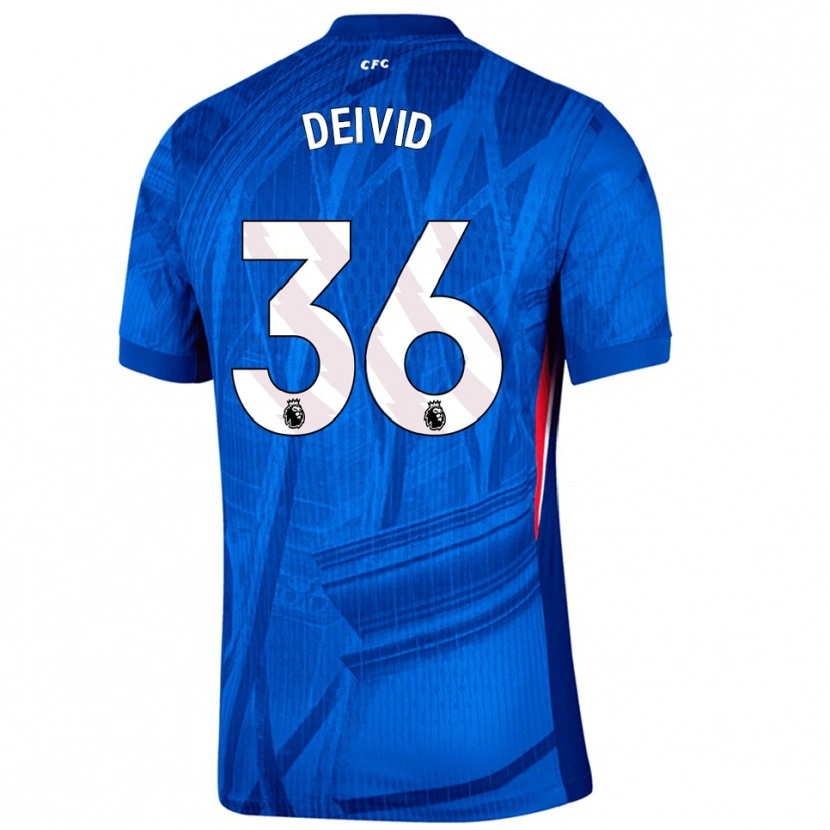 Danxen Herren Deivid Washington #36 Blau Weiß Heimtrikot Trikot 2025/26 T-Shirt Österreich