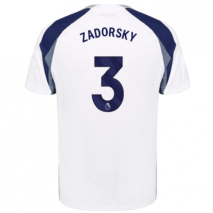 Danxen Herren Shelina Zadorsky #3 Weiß Marineblau Heimtrikot Trikot 2025/26 T-Shirt Österreich