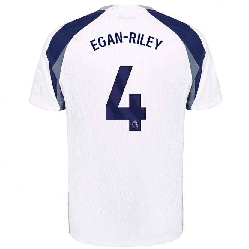 Danxen Herren Roman Egan-Riley #4 Weiß Marineblau Heimtrikot Trikot 2025/26 T-Shirt Österreich