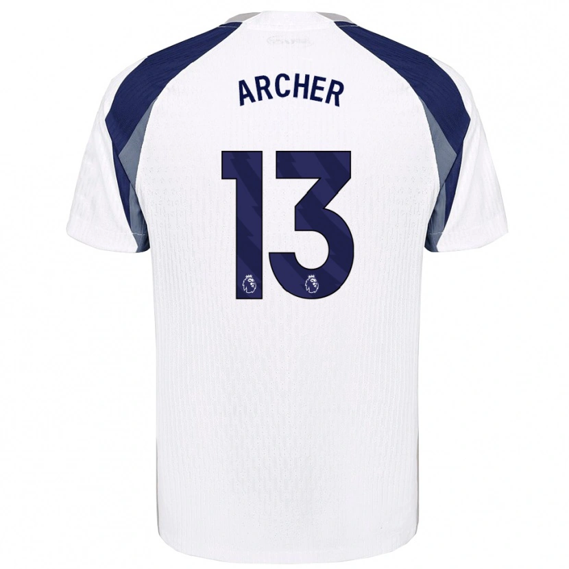 Danxen Herren Samual Archer #13 Weiß Marineblau Heimtrikot Trikot 2025/26 T-Shirt Österreich